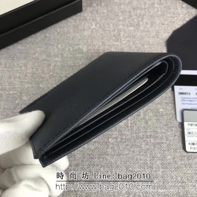 PRADA普拉達 官網同步 經典爆款 頂級原單十字紋牛皮 男士短款錢夾 2M0513 DD1776